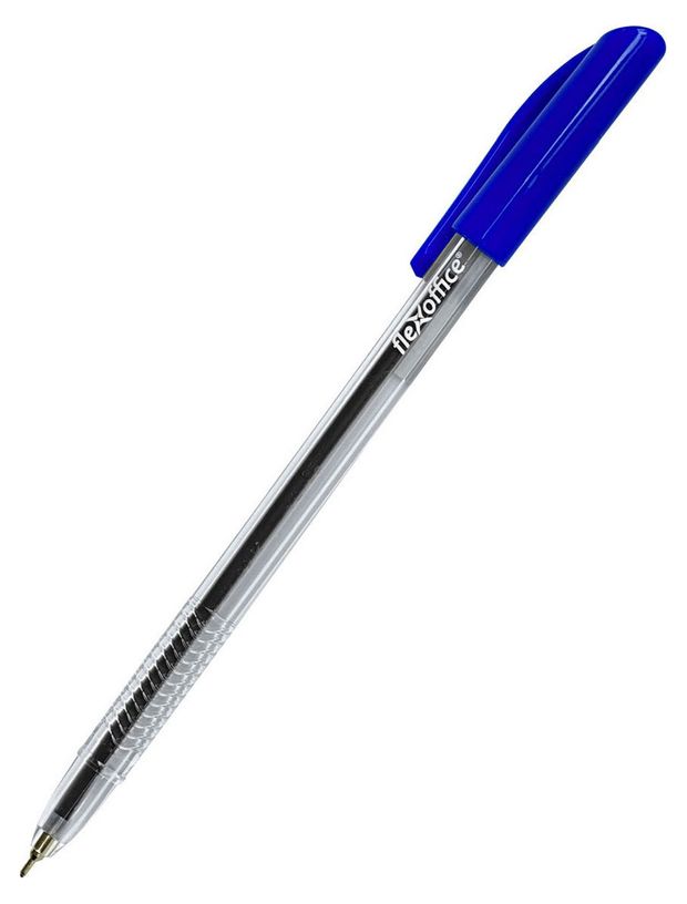 Ручка шариковая Flexoffice 0,7 мм синяя, 1 шт