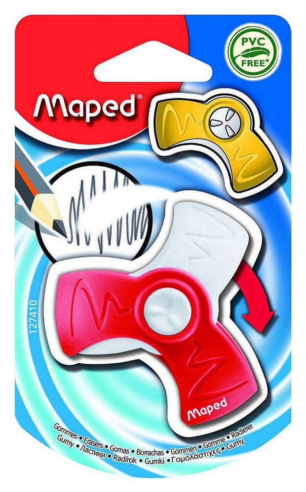Ластик Maped Spin 1 шт в ассортименте 67₽