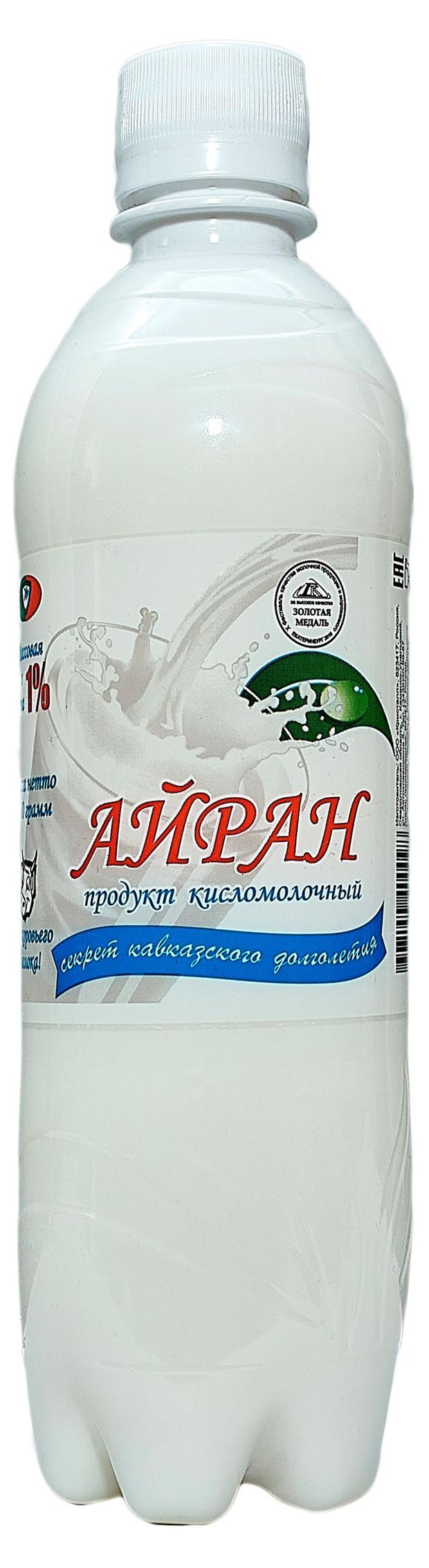 Напиток кисломолочный Айран Сезон Здоровья 1% БЗМЖ охлажденный, 500 мл