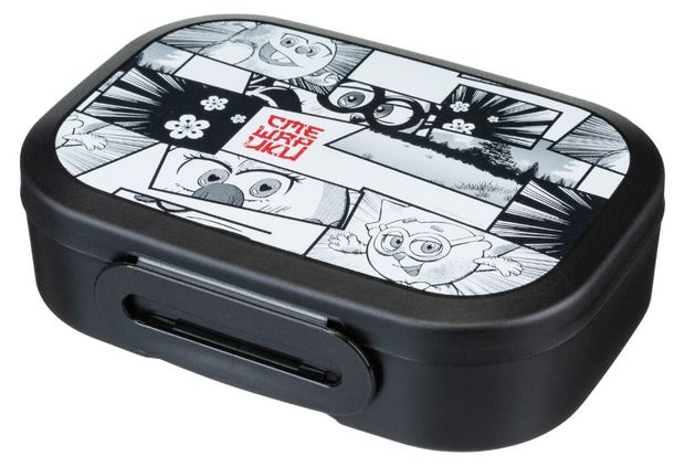 Ланч-бокс Смешарики черный, 980 мл