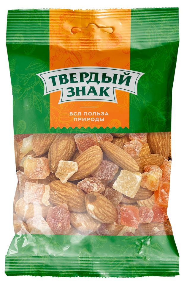 Смесь Твердый знак Миндаль жареный с папайей, 50 г