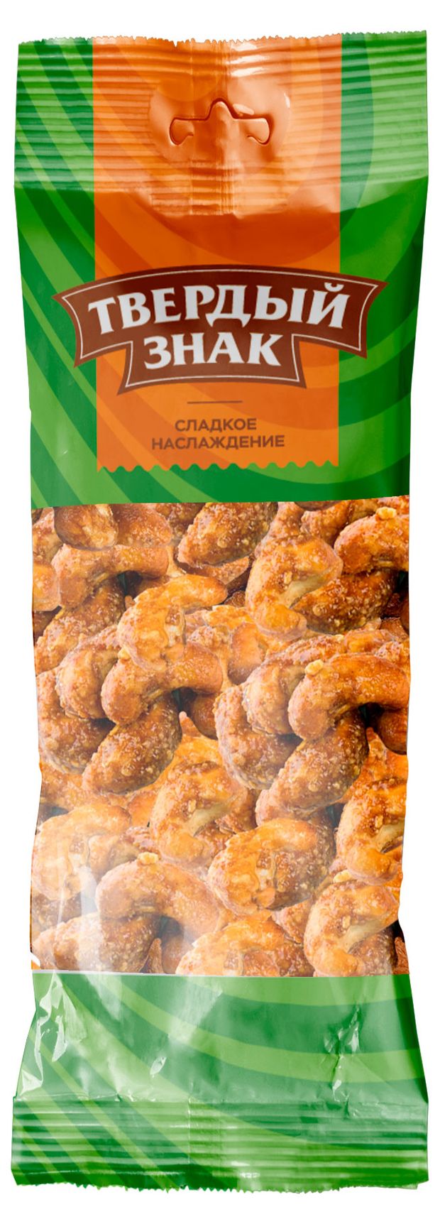 Кешью Твердый знак обжаренный в хрустящей карамели с солью, 30 г