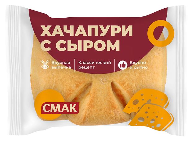 Хачапури Смак с сыром, 80 г