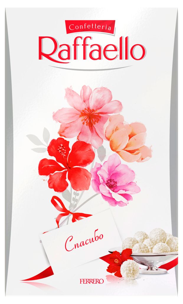 Конфеты RAFFAELLO с цельным миндальным орехом в кокосовой обсыпке, 70 г