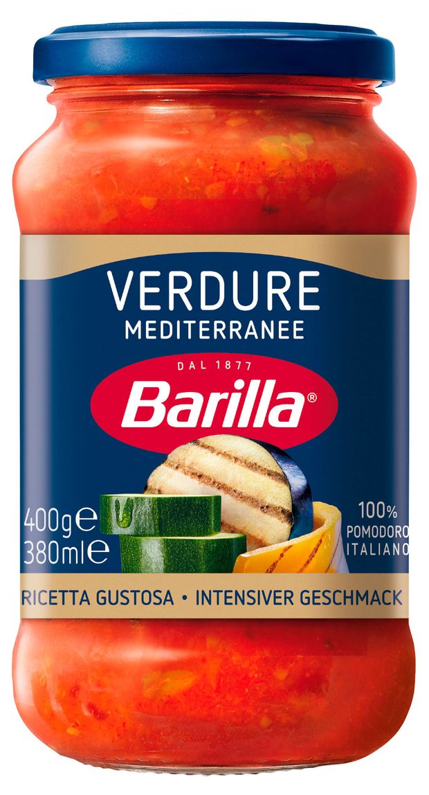 Соус Barilla Средиземноморские овощи томатный Италия 400 г 348₽