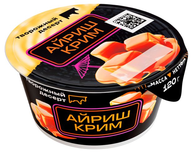 Десерт творожный Айриш Крим 6%, 120 г