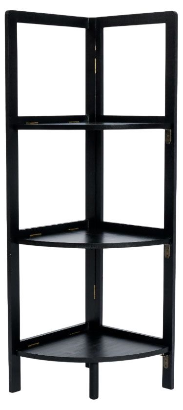 Стеллаж Actuel Бамбук черный 27x28x85 см 2699₽