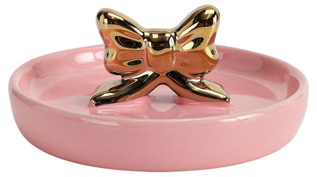 Подставка декоративная для украшений Actuel Бантик керамика, 10,8х10,8х4,6 см