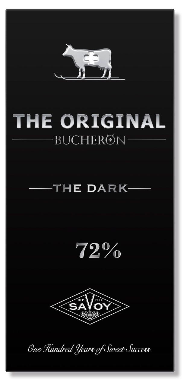 Шоколад горький BUCHERON THE ORIGINAL, 90 г