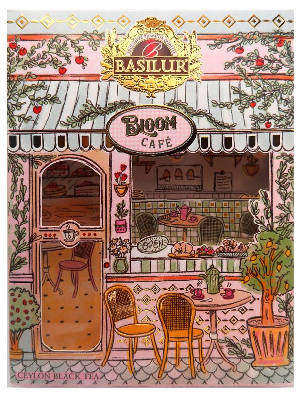 Чай черный Basilur Bloom caf Berry Twist Шри-Ланка 75 г 400₽