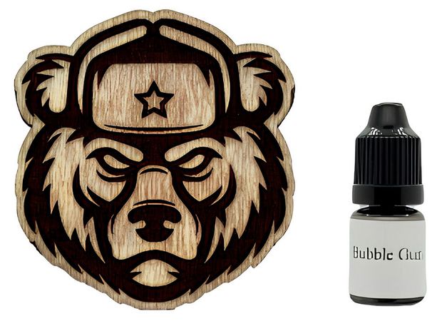 Ароматизатор на дефлектор Медведь в шапке аромамасло Bubble Gum 5 мл 730₽