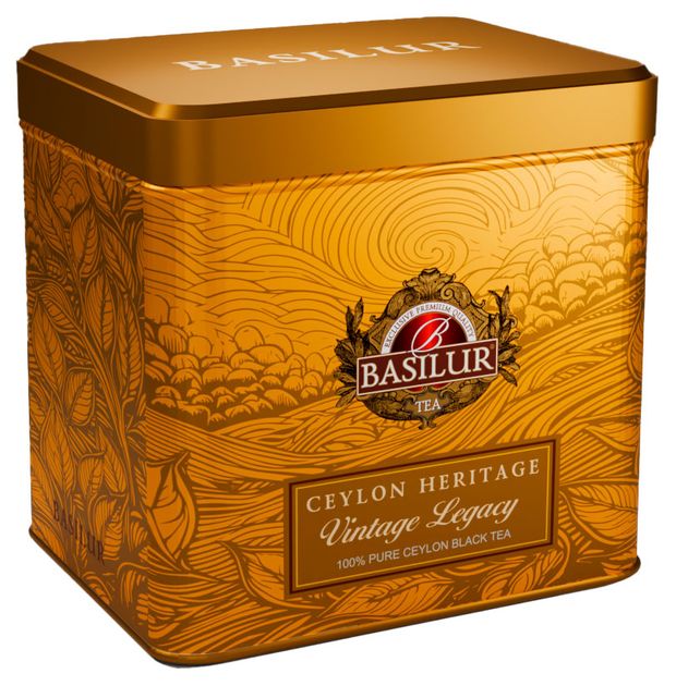 Чай черный Basilur Vintage Legacy Шри-Ланка 50 г 490₽