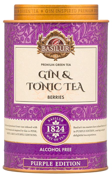Чай зеленый Basilur Gin amp Tonic Tea Berries Шри-Ланка 75 г 880₽