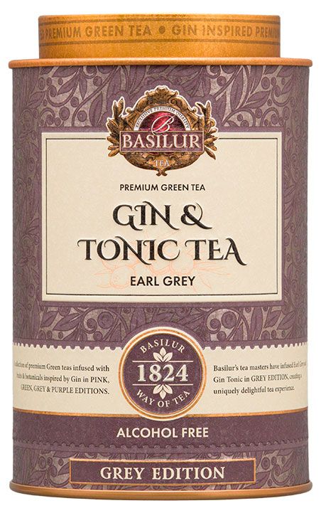 Чай зеленый Basilur Gin amp Tonic Tea Earl Grey Шри-Ланка 75 г 700₽