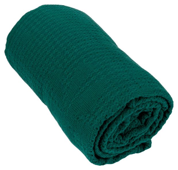 Полотенце рельефное Речицкий текстиль зеленый опал Беларусь, 44x90 см