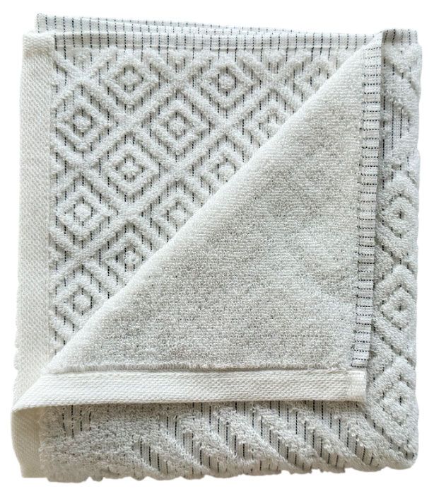 Полотенце махровое Речицкий текстиль Штрихи Силуэт Беларусь, 50x90 см