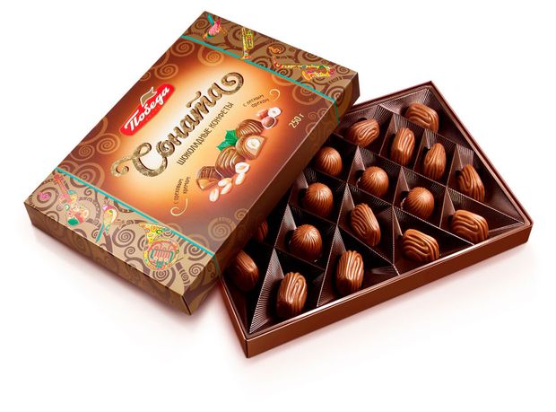 Конфеты шоколадные Победа вкуса Соната, 250 г