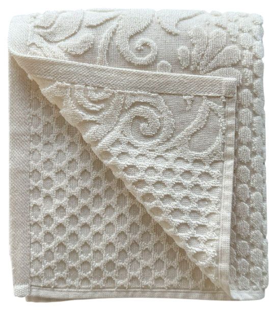 Полотенце махровое Речицкий текстиль Эколайн Барельеф Беларусь, 67x150 см