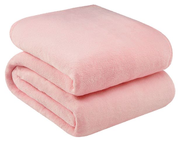 Плед Guten Morgen Фланель розовый, 150х200 см