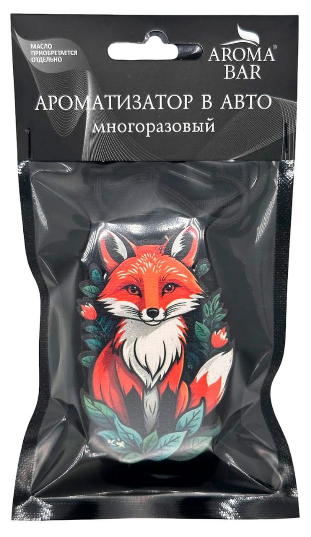 Ароматизатор автомобильный Aroma Bar Лиса 470₽