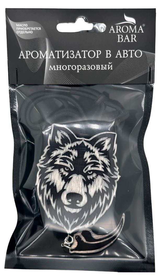 Ароматизатор автомобильный Aroma Bar Волк 440₽