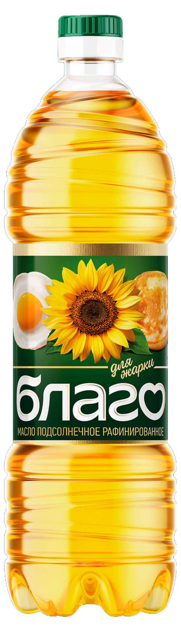 Масло подсолнечное Благо рафинированное дезодорированное вымороженное, 1 л