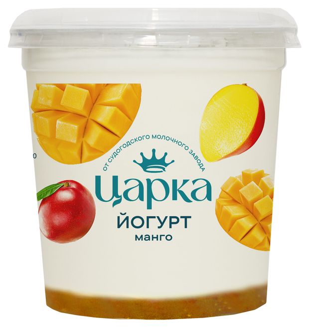Йогурт ЦарКа манго 3,5%, 400 г