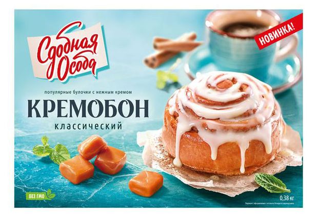 Пирог Сдобная Особа Кремобон классический, 380 г