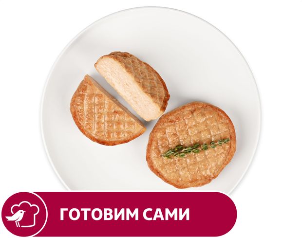 Биточки куриные АШАН Славянские, вес