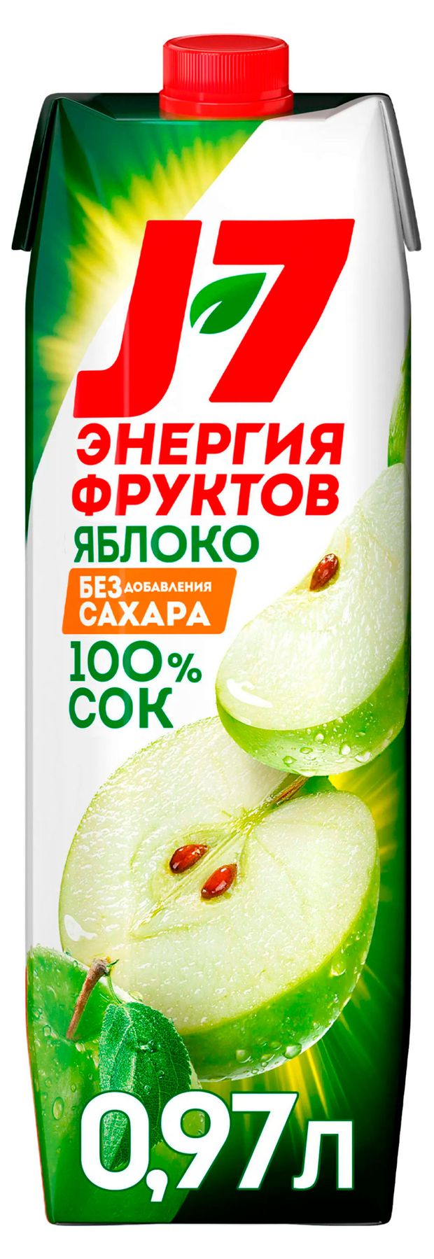 Сок яблочный J7, 970 мл