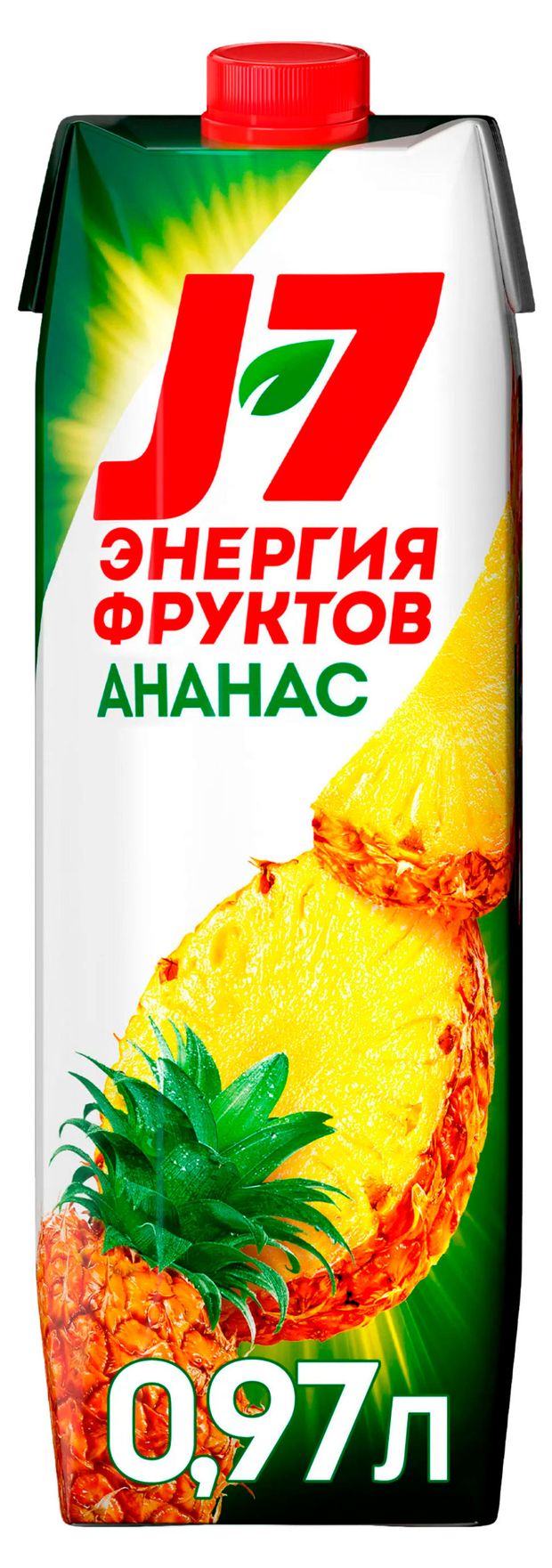 Нектар ананасовый J7 с мякотью, 970 мл
