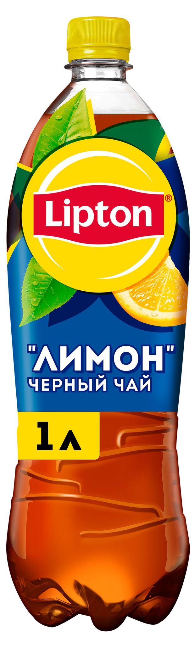 Чай чёрный Lipton Ice Tea лимон, 1 л