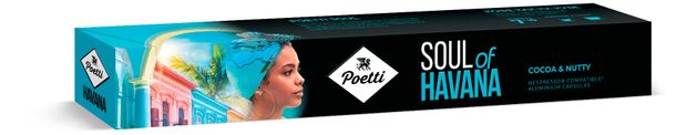 Кофе в капсулах Poetti Soul of Havana 10 капсул, 53 г