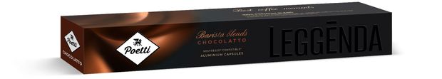 Кофе в капсулах Poetti Leggenda Chocollato 10 капсул, 53 г