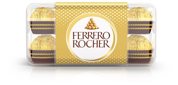 Конфеты FERRERO Rocher из молочного шоколада с начинкой из крема и лесного ореха Китай, 200 г