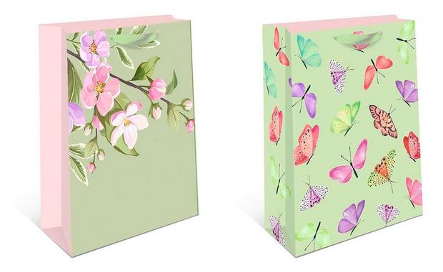 Пакет подарочный Арт amp Дизайн Премиум средний в ассортименте 155₽