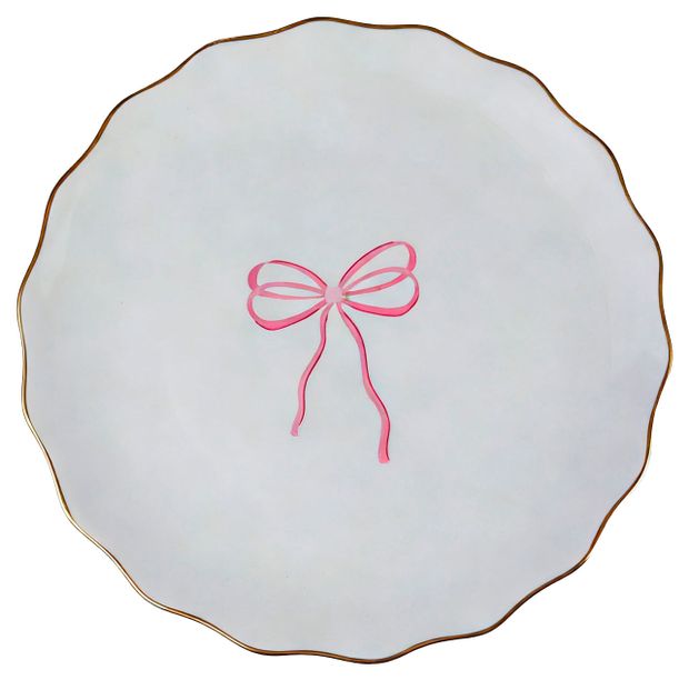 Тарелка обеденная Бантик, 27 см