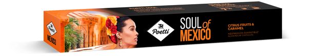 Кофе в капсулах Poetti Soul Mexico, 53 г
