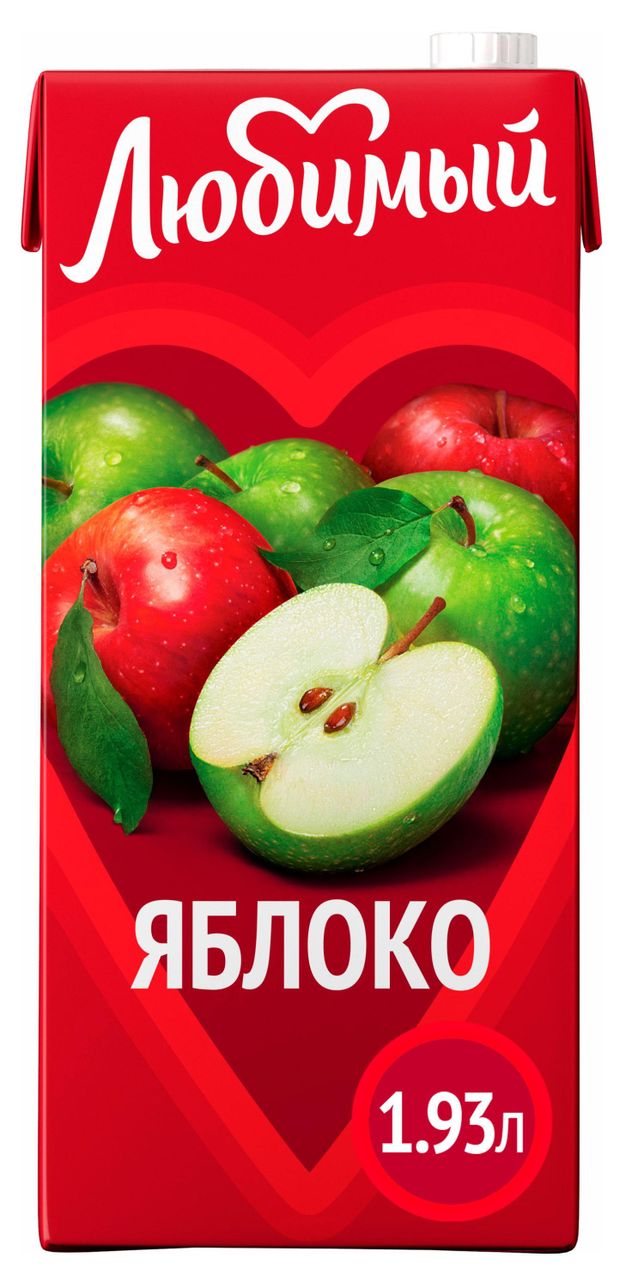 Нектар яблочный Любимый 193 л 230₽
