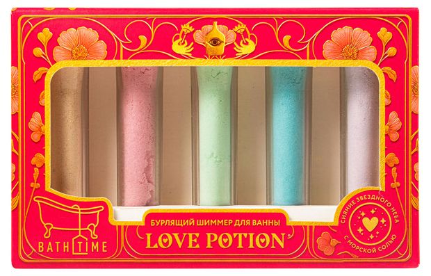 Набор подарочный BathTime Love Potion Garden Шиммер для ванны, 65 г