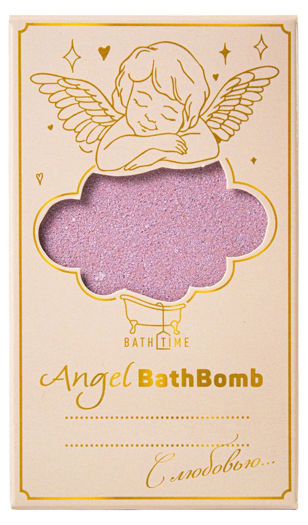 Бомбочка для ванны BathTime Angel Bath Сахарная вата, 170 г