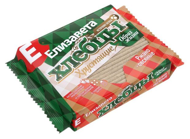 Хлебцы Елизавета хрустящие Ржано-Овсяные 90 г 70₽