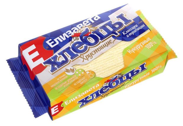 Хлебцы Елизавета хрустящие Кукурузные 90 г 70₽