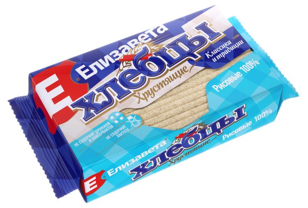 Хлебцы Елизавета хрустящие Рисовые 55 г 90₽