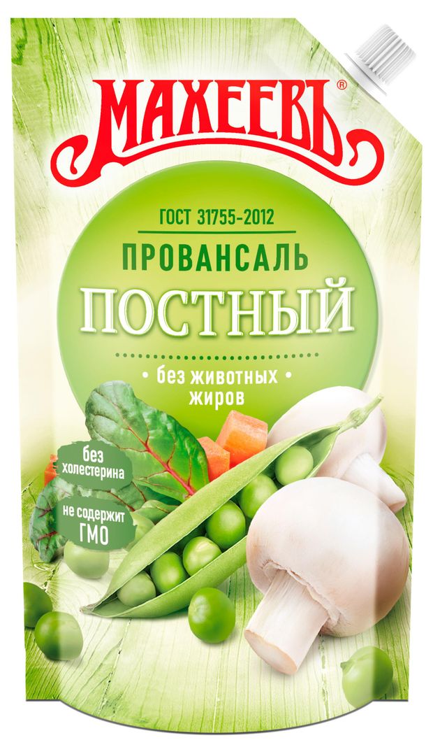 Соус кулинарный майонезный МАХЕЕВЪ постный 30 ГОСТ БЗМЖ охлажденный 390 г 90₽