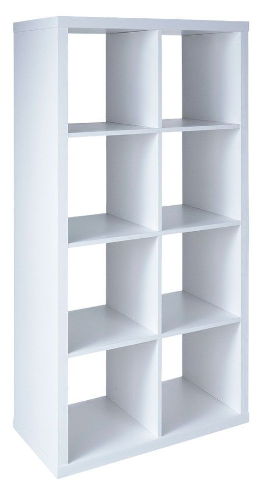 Стеллаж Фора 8 белый 38х76х147 см 10199₽