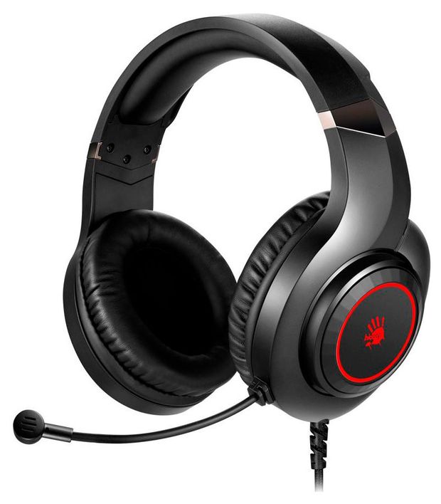 Наушники A4Tech Bloody G220S с микрофоном черные 1880₽