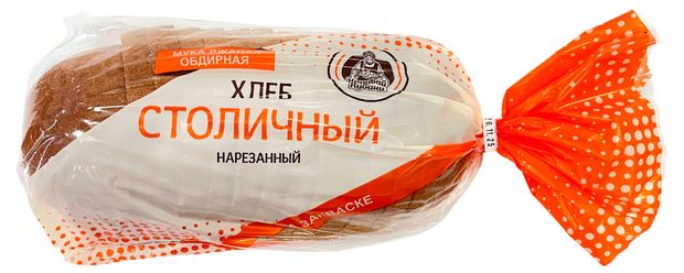 Хлеб ржано-пшеничный Каравай Кубани Столичный нарезка, 450 г