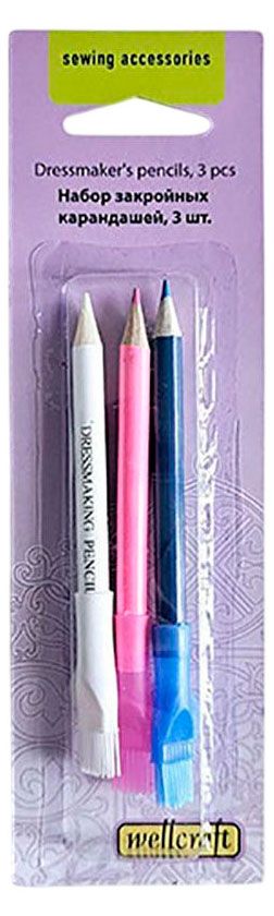 Набор закройных карандашей Wellcraft, 3 шт