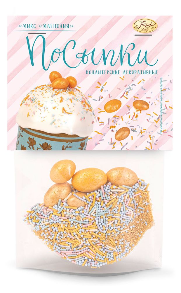 Посыпка кондитерская Парфэ Микс Магнолия, 60 г